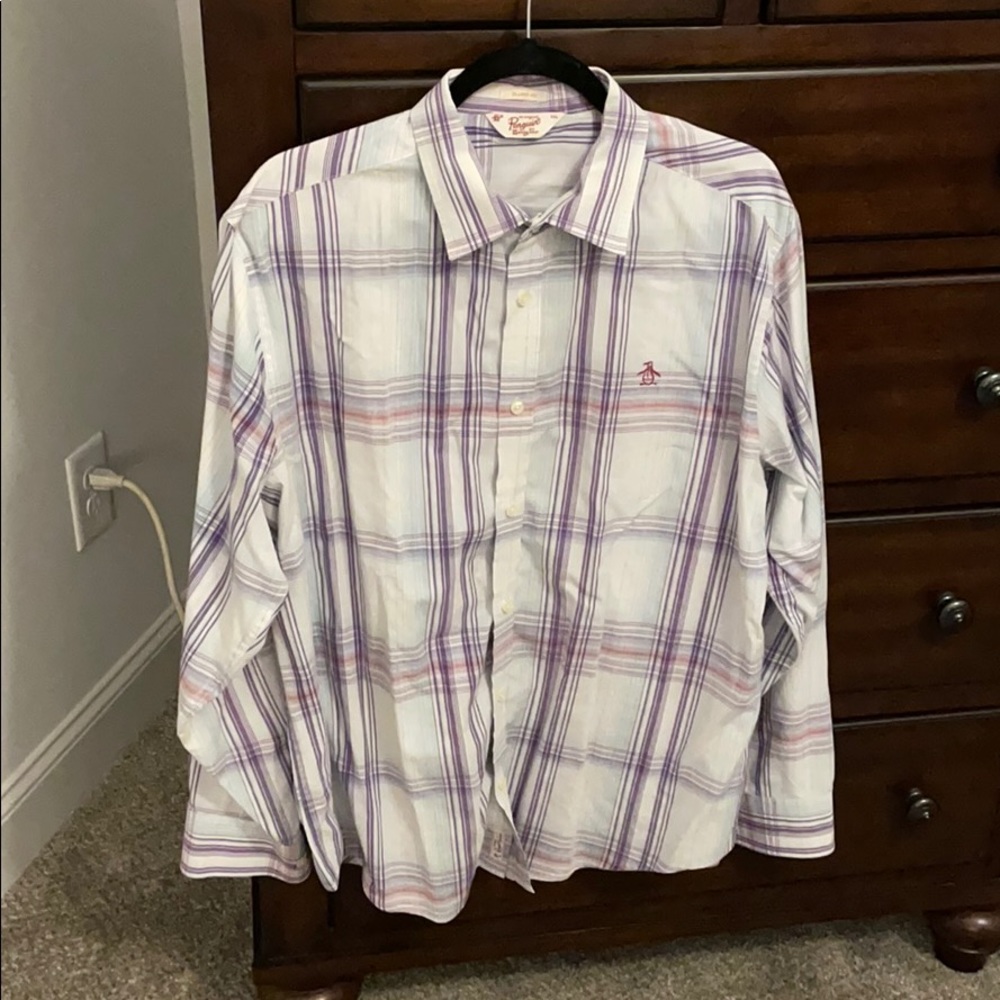 XXL Original Penguin Full Button Shirt